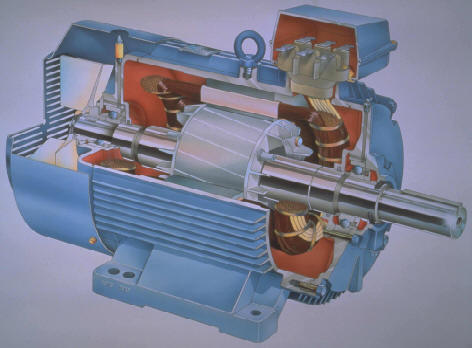 Moteur asynchrone à courant alternatif